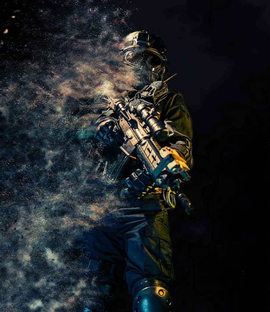 Delta Prepper - man holding weapon